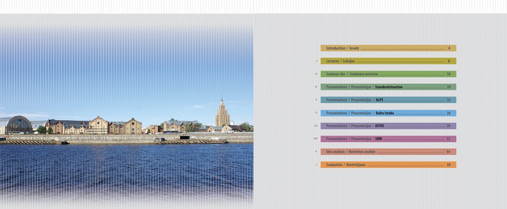 Kataloga dizains un makets / Design and layout of the catalogue