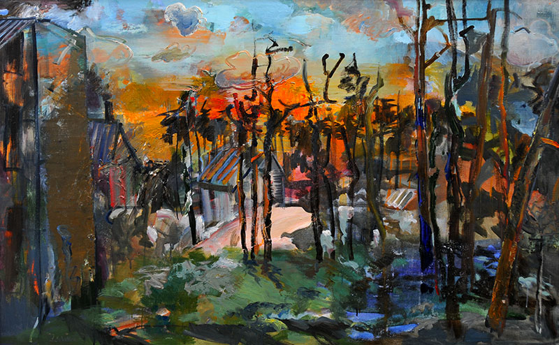 Ziemas ainava / Winter Landscape / 1990